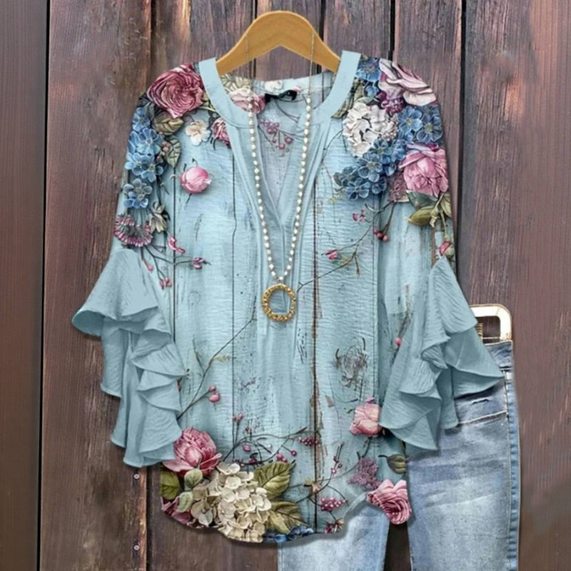 Lucia™ | Blouse à imprimé floral