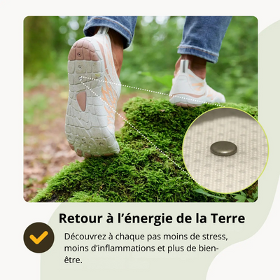 NaturaStep™ |  semelle ultralégère et flexible
