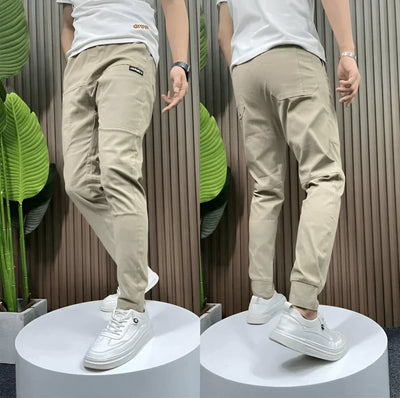 LORENZI™ PARIS – PANTALON CARGO STRETCH